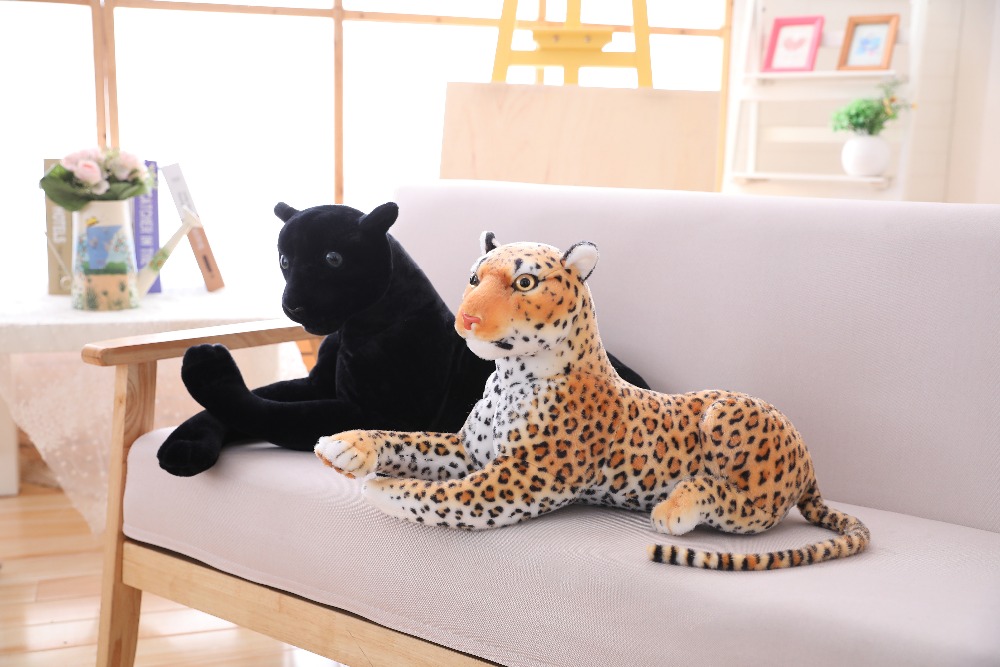 30-120 cm Tiger Leopard White Tiger Jaguar Plush Soft Toys