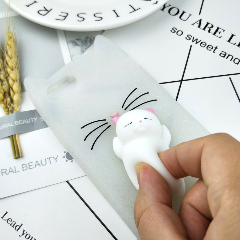 3D Squishy Cat Case for iPhone