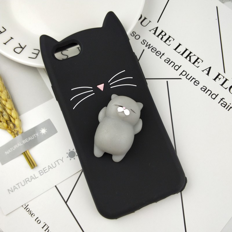 3D Squishy Cat Case for iPhone