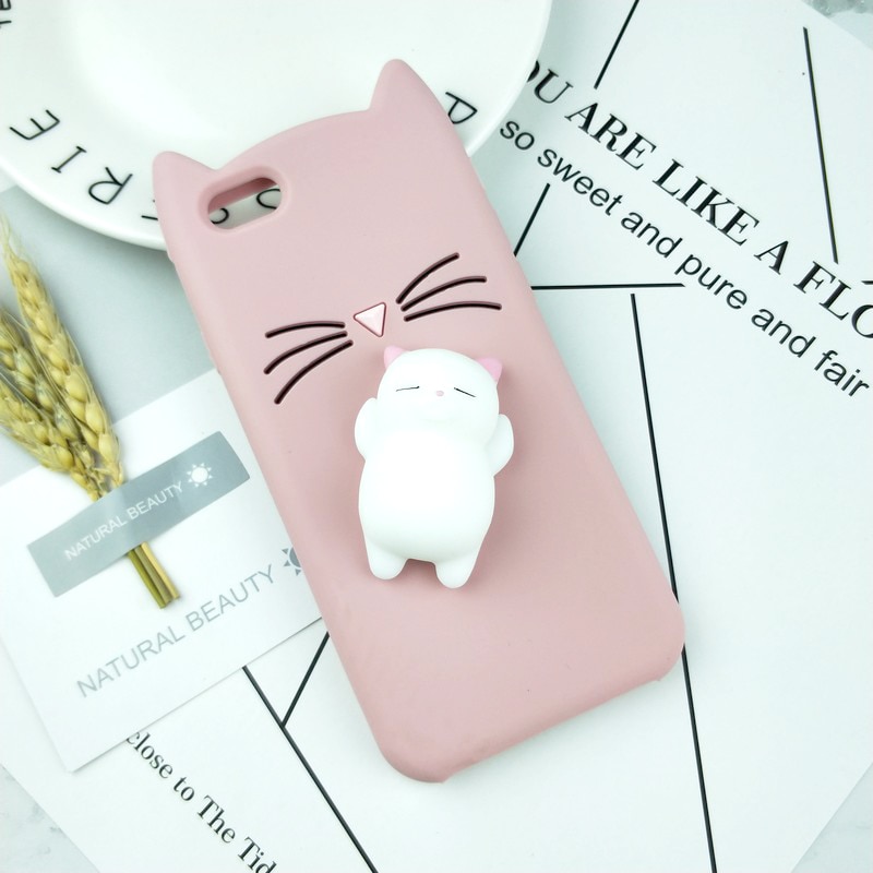 3D Squishy Cat Case for iPhone